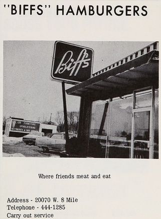 Peppy - Biffs - Southfield High School - Blue And Gray Yearbook Class Of 1967 (newer photo)